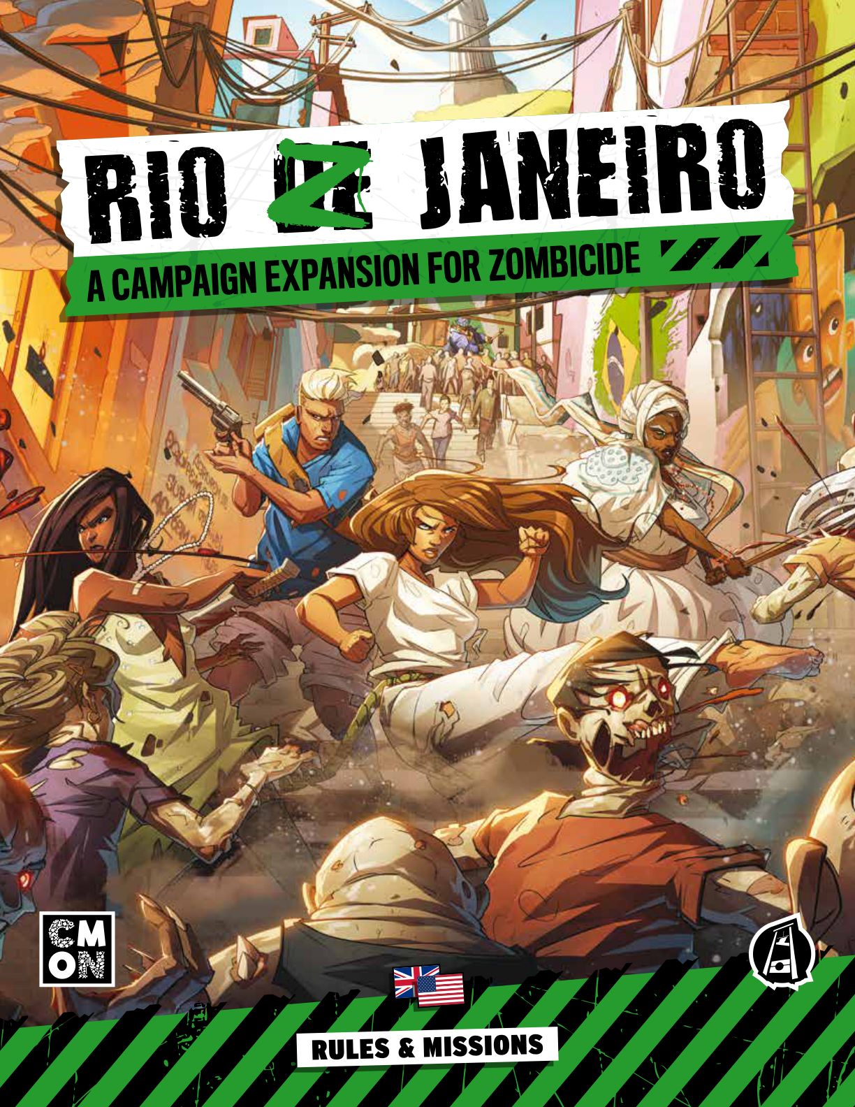 Portada Zombicide Rio Z Janeiro